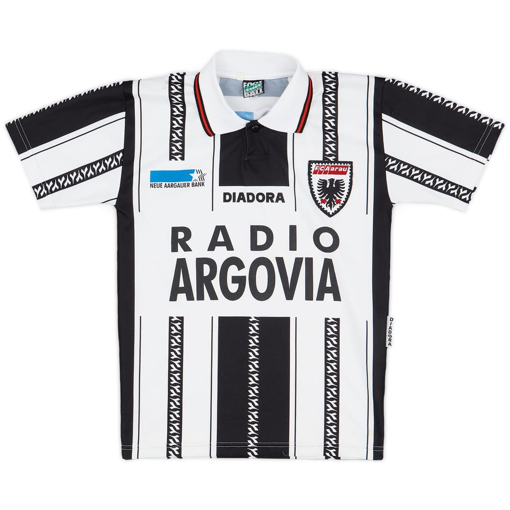 1996-97 FC Aarau Home Shirt - 7/10 - (L.Boys)