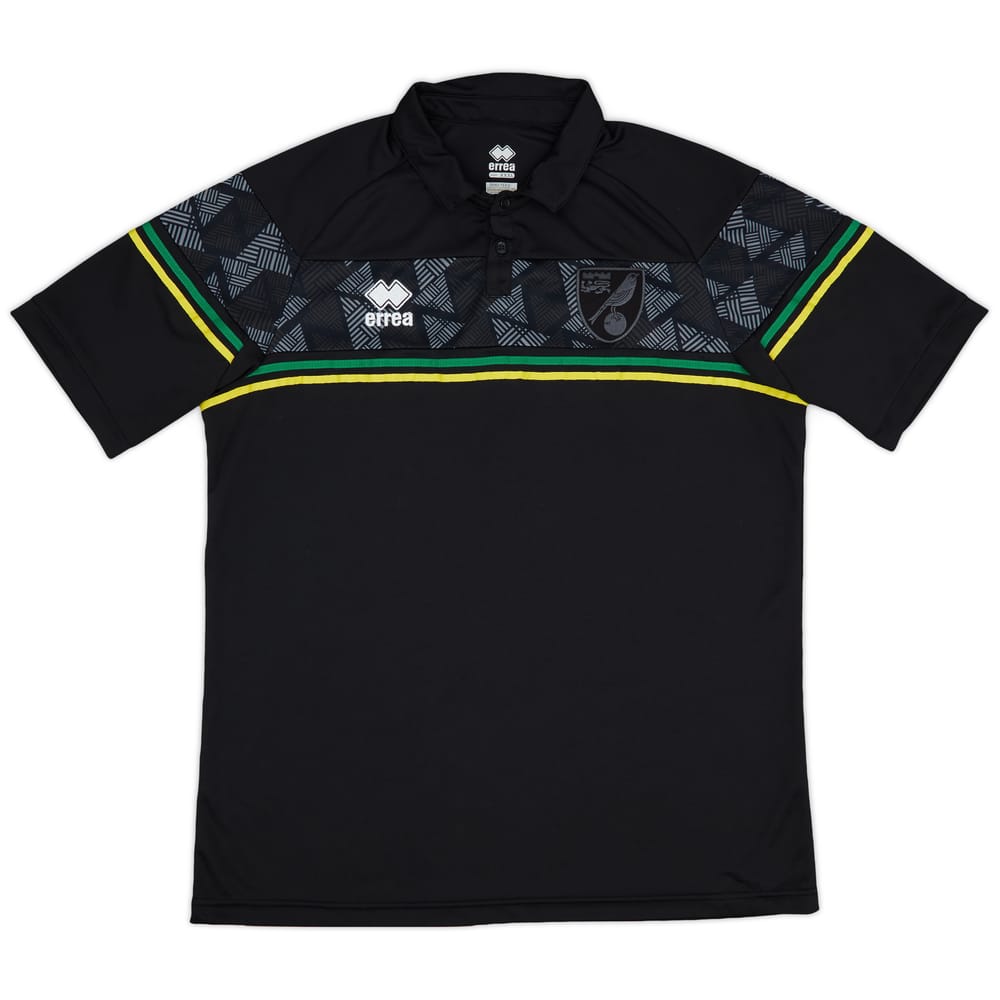 2019-20 Norwich Errea Polo Shirt - 9/10 - (3XL)