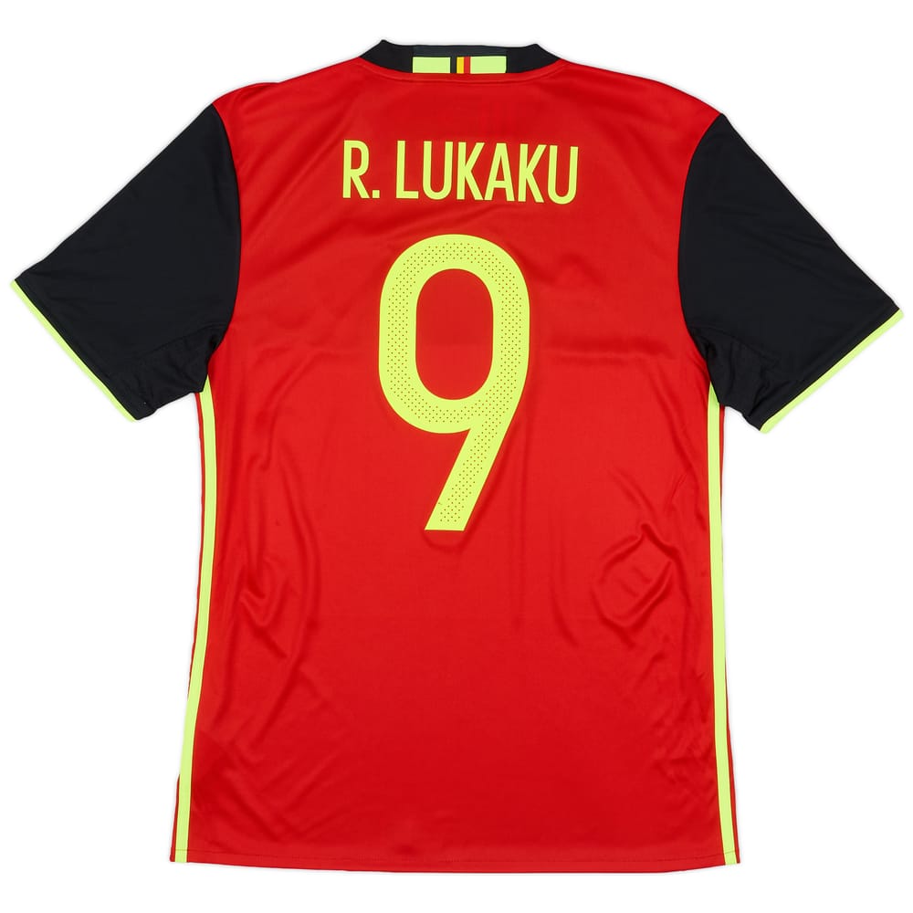 2016-17 Belgium Home Shirt Lukaku #9 (S)