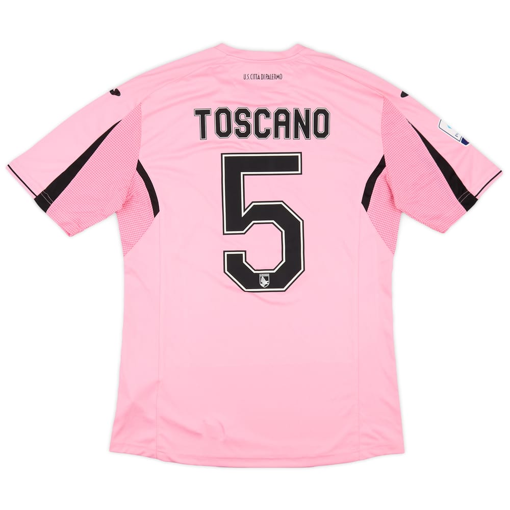 2015-16 Palermo Match Issue Home Shirt Toscano #5