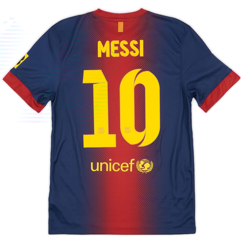 2012-13 Barcelona Home Shirt Messi #10 - 9/10 - (S)