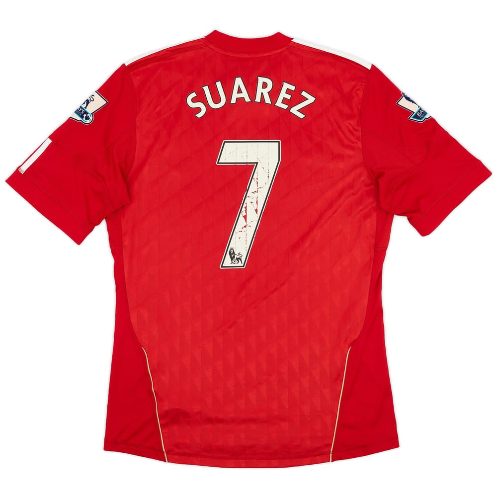2010-12 Liverpool Home Shirt Suarez #7 - 3/10 - (M)