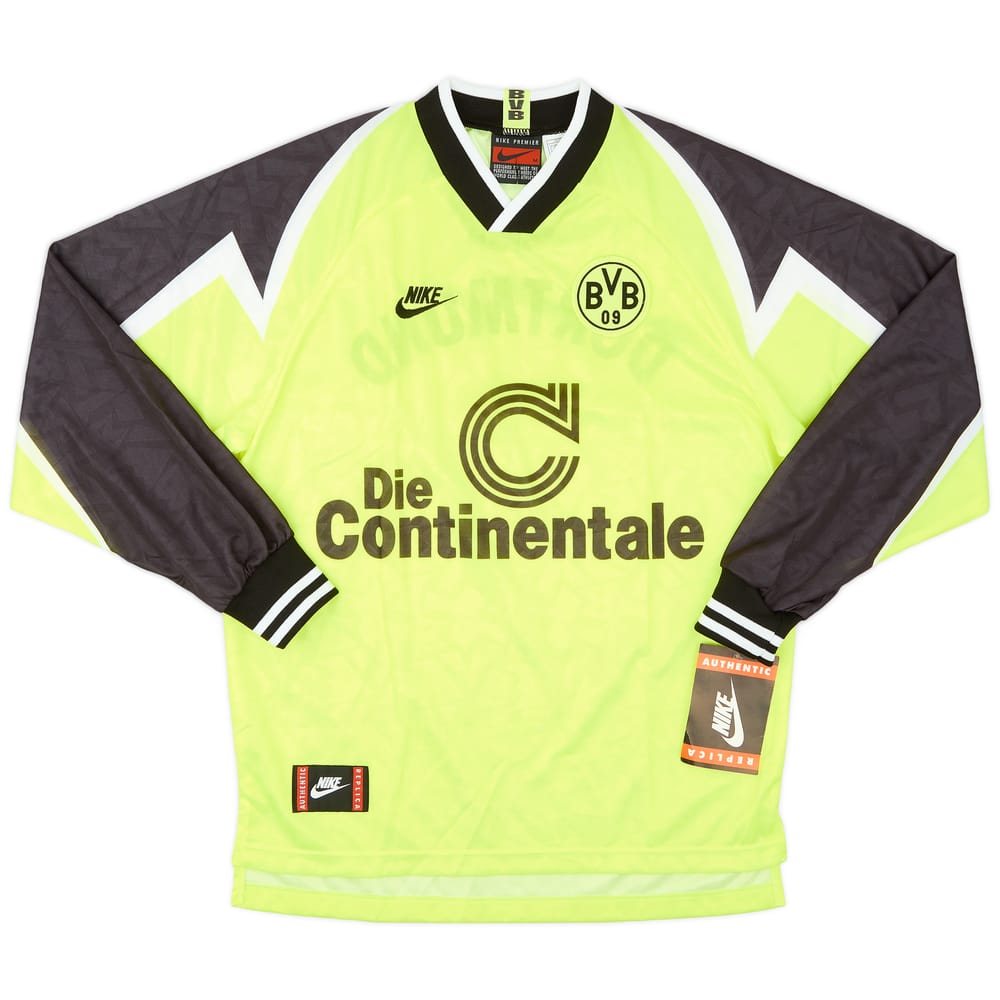 1995-96 Borussia Dortmund Home L/S Shirt (M)