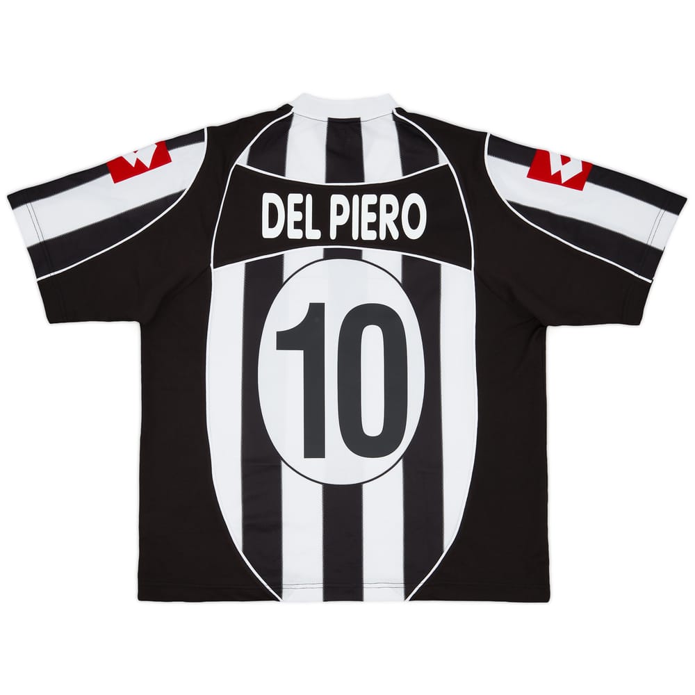 2002-03 Juventus Home Shirt Del Piero #10 - 8/10 - (XXL)
