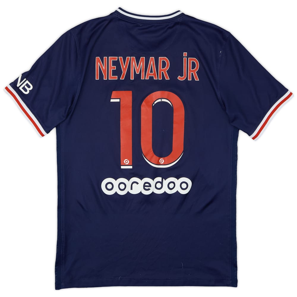 2020-21 Paris Saint-Germain Home Shirt Neymar Jr #10 - 4/10 - (S)