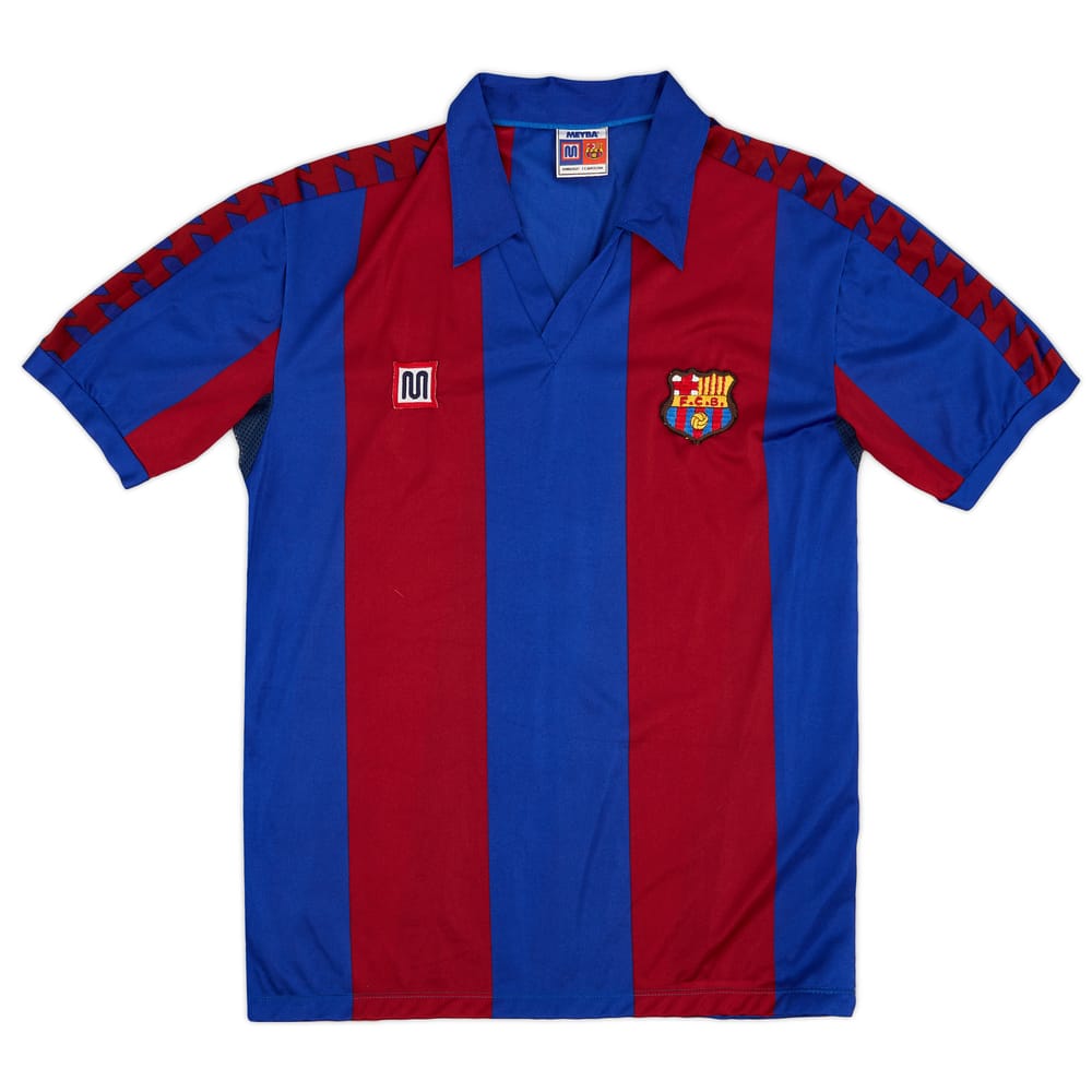 1984-89 Barcelona Home Shirt - 10/10 - (L)