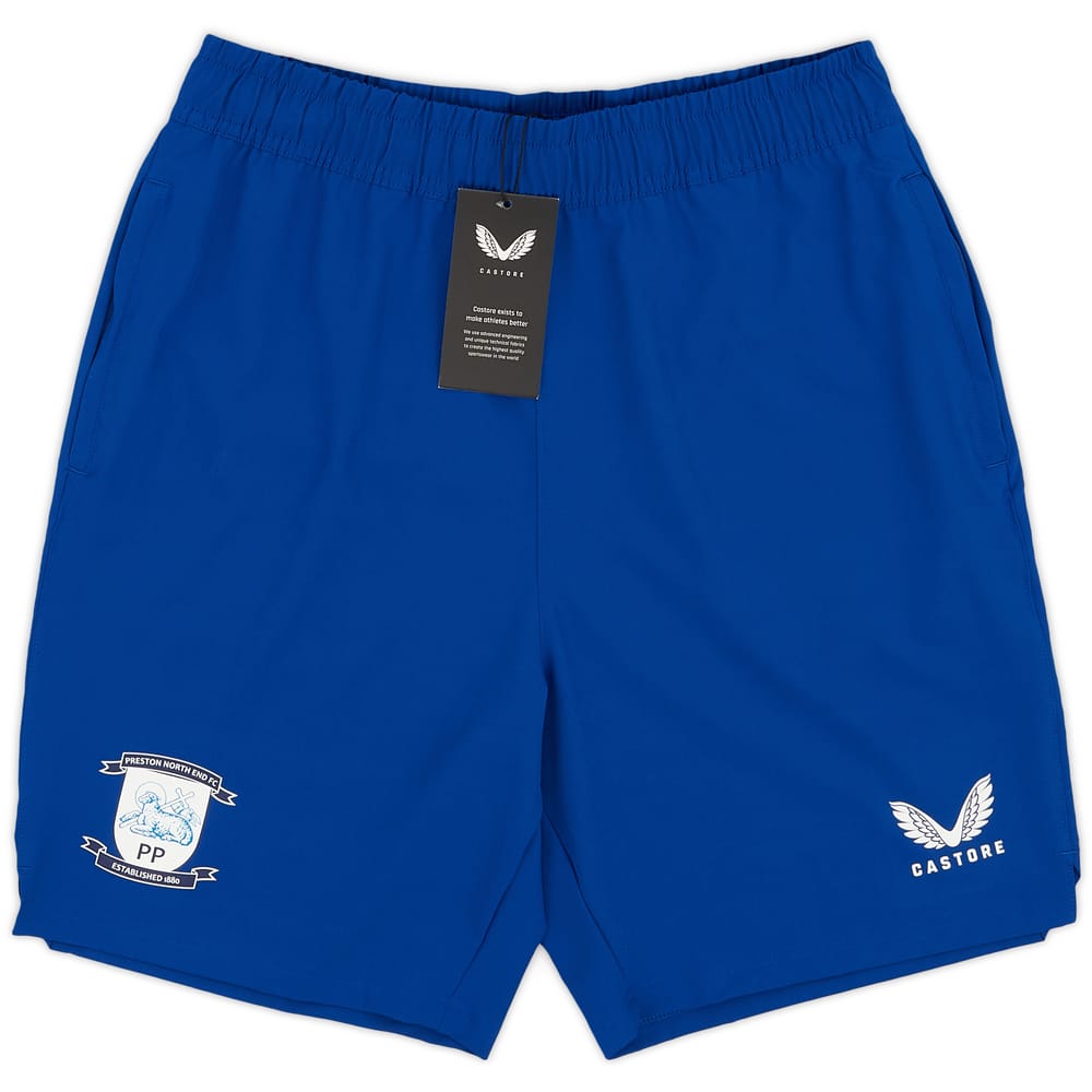 2023-24 Preston North End Castore Training Shorts (S)
