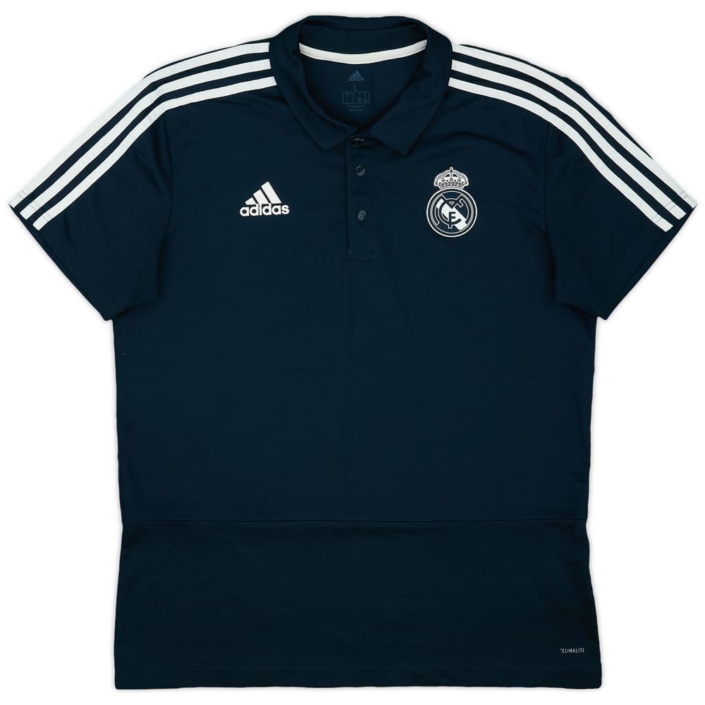 2018-19 Real Madrid adidas Polo Shirt - 8/10 - (L)