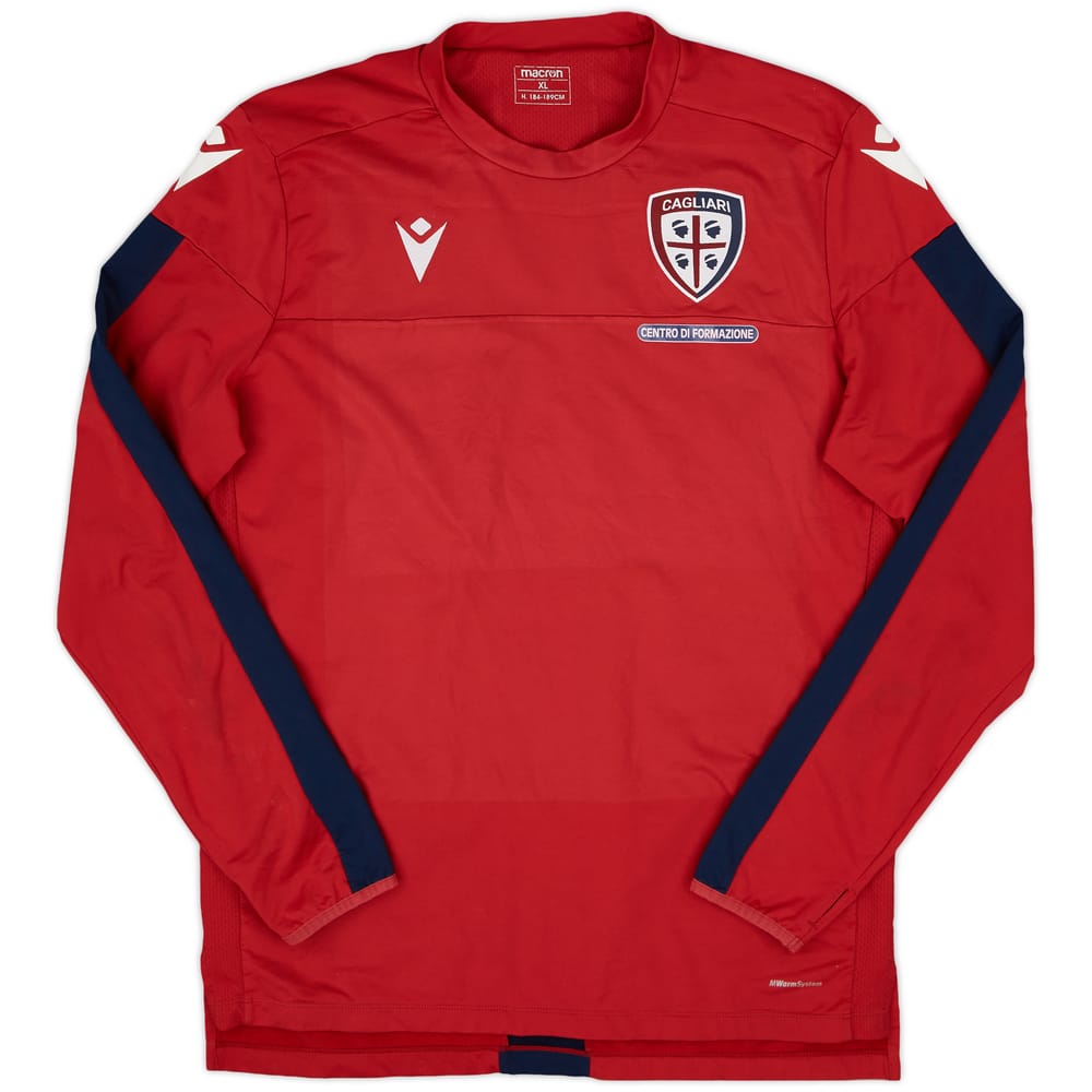 2019-20 Cagliari Macron Drill Top - 7/10 - (XL)