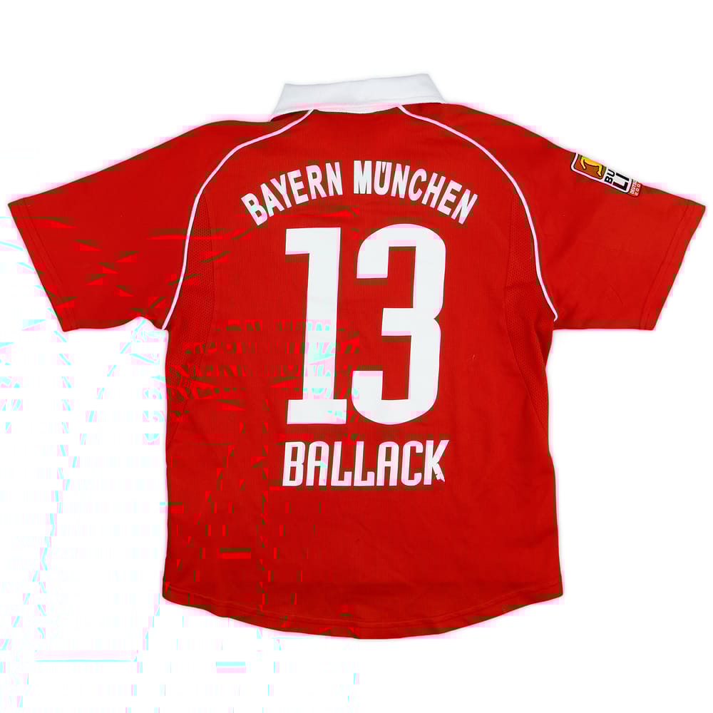 2005-06 Bayern Munich Home Shirt Ballack #13 - 6/10 - (M.Boys)