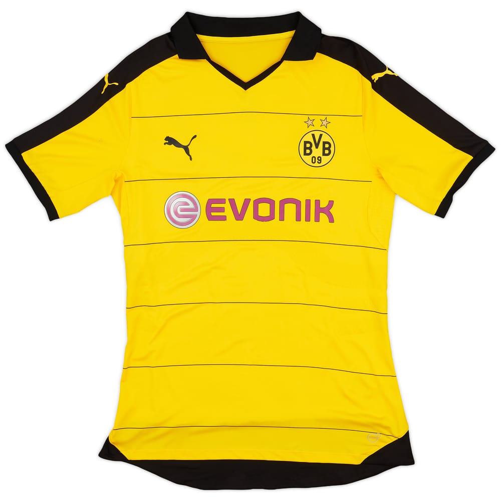 2015-16 Borussia Dortmund Authentic Home Shirt - 7/10 - (XXL)