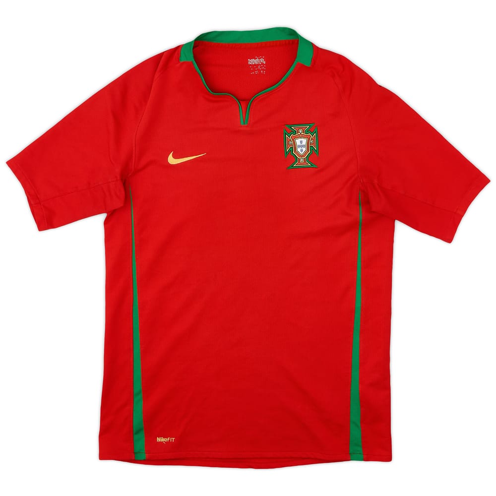 2008-10 Portugal Home Shirt - 8/10 - (XL.Boys)