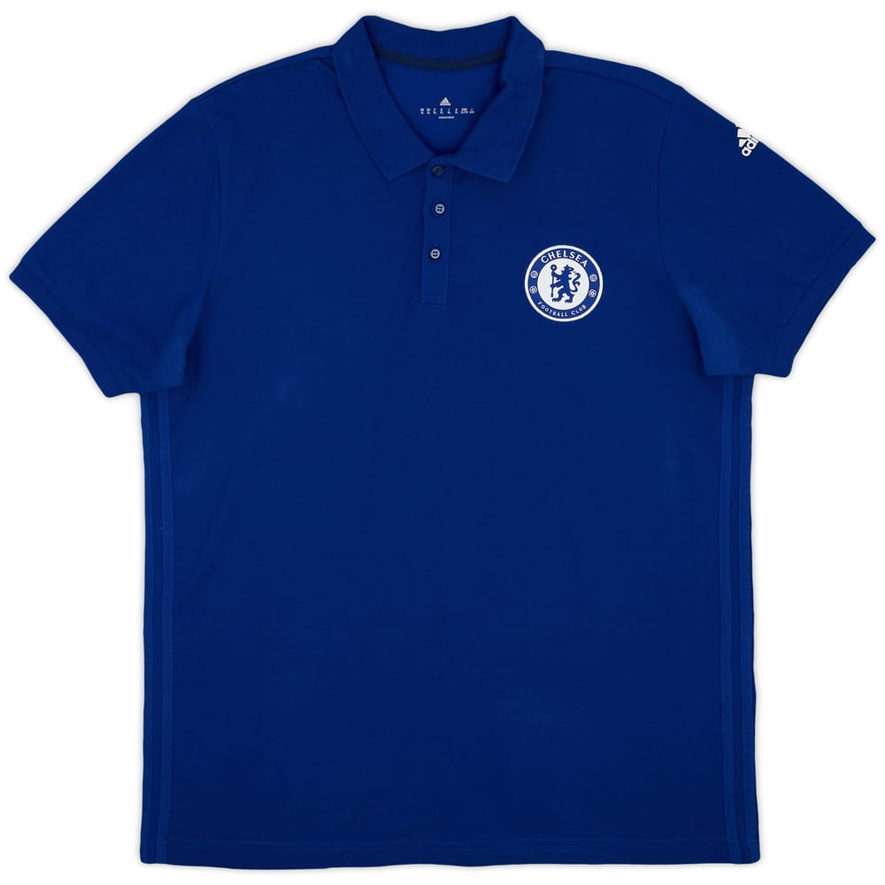 2016-17 Chelsea adidas Polo Shirt - 9/10 - (XL)