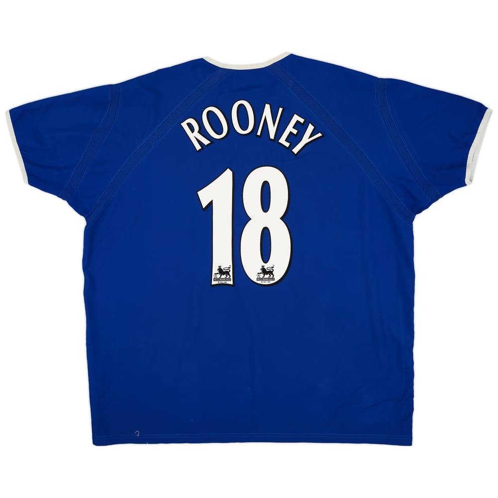2003-04 Everton Home Shirt Rooney #18 - 6/10 - (XXL)