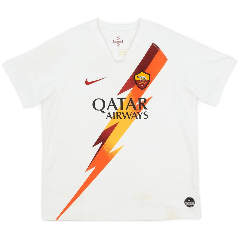 2019-20 Roma Away Shirt - 6/10 - (S.Boys)