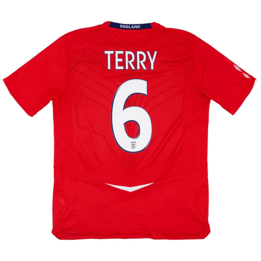 2008-10 England Away Shirt Terry #6 - 7/10 - (L)