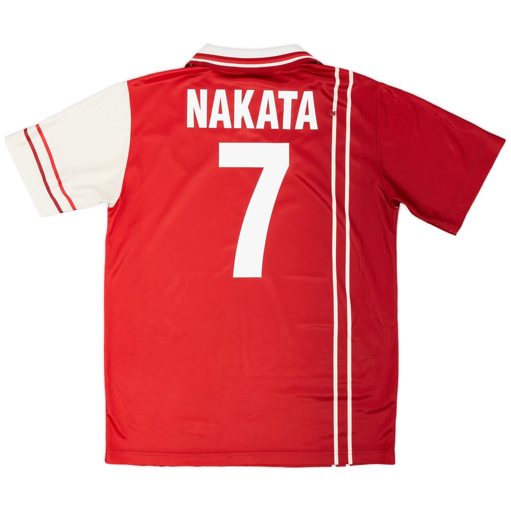 1998-99 Perugia Home Shirt Nakata #7 - 5/10 - (L)