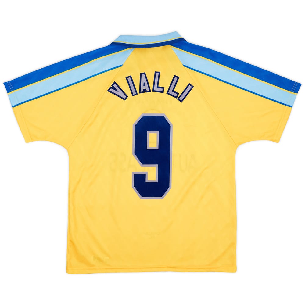 1997-98 Chelsea Away Shirt Vialli #9 - 7/10 - (M)