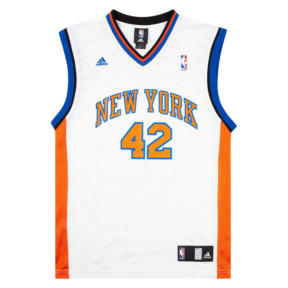 2006-10 New York Knicks Lee #42 adidas Jersey (Home) M