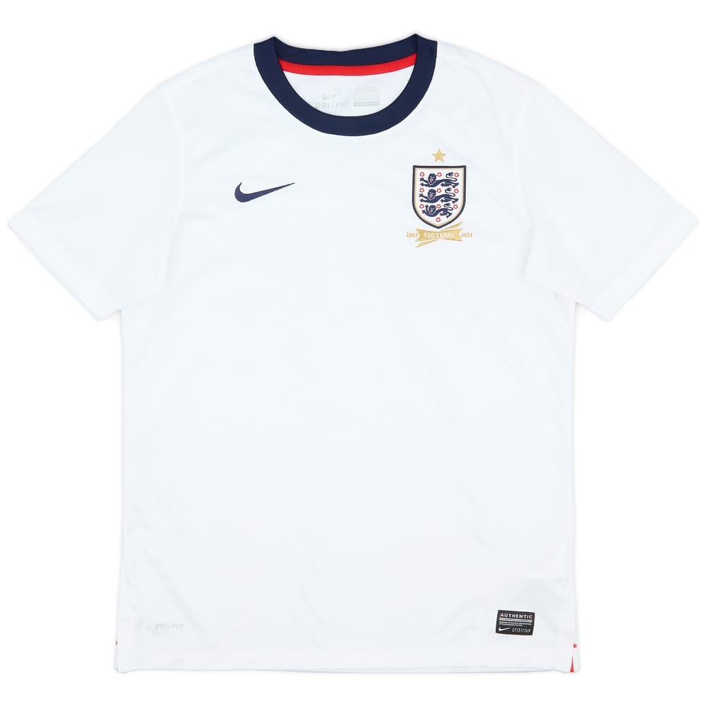 2013 England 150th Anniversary Home Shirt - 7/10 - (XL.Boys)