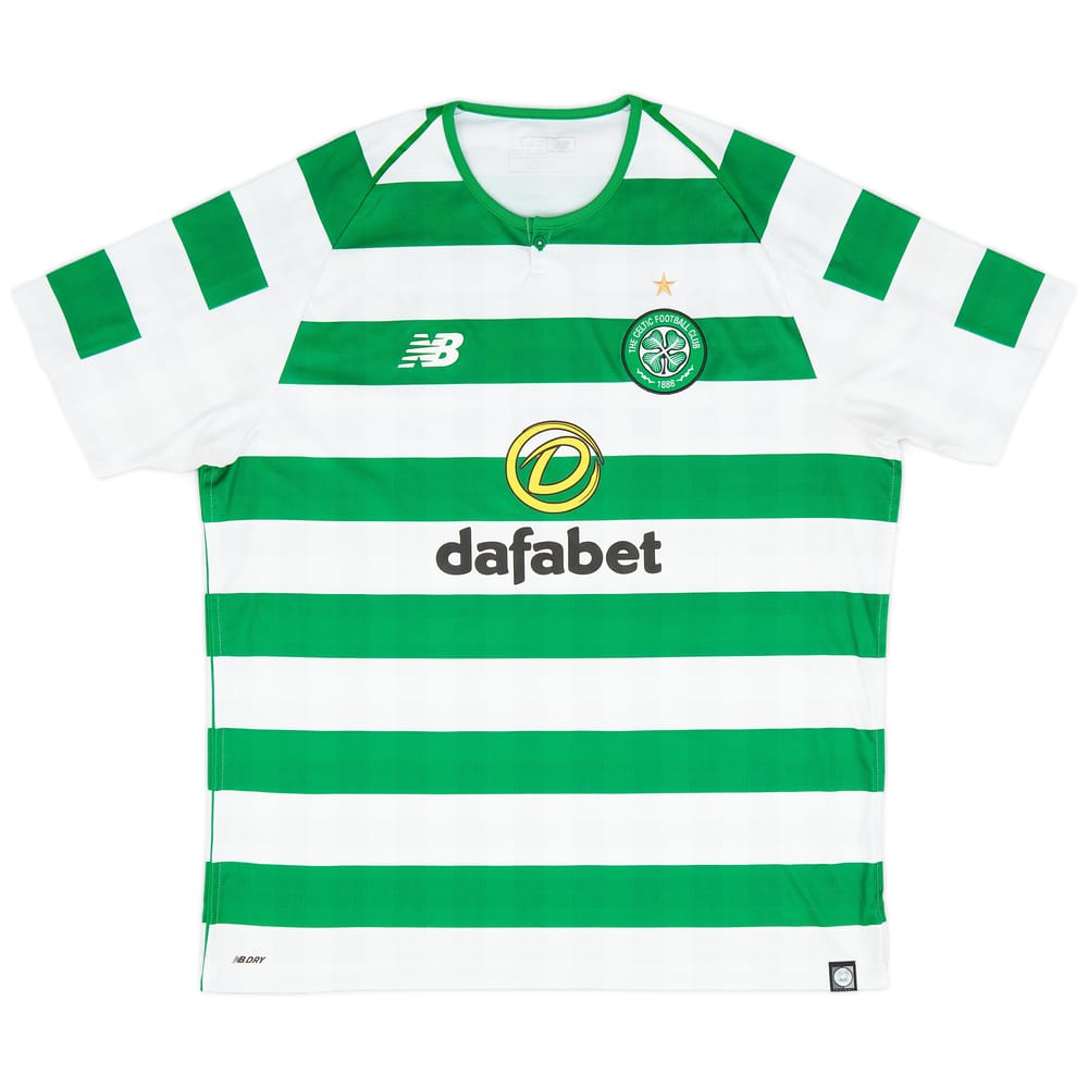 2018-19 Celtic Home Shirt - 9/10 - (XL)