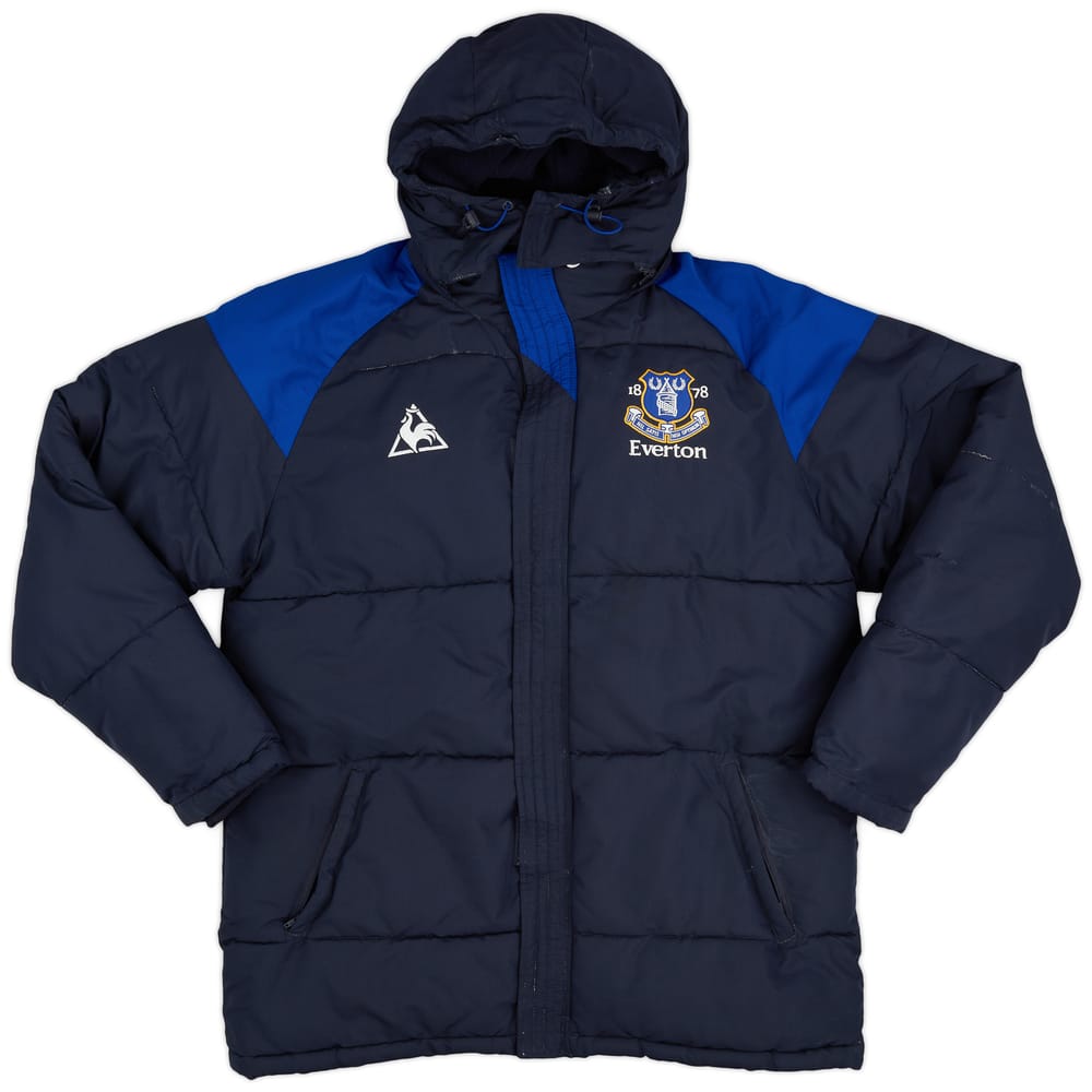 2009-10 Everton Le Coq Sportif Padded Bench Coat - 7/10 - (L)