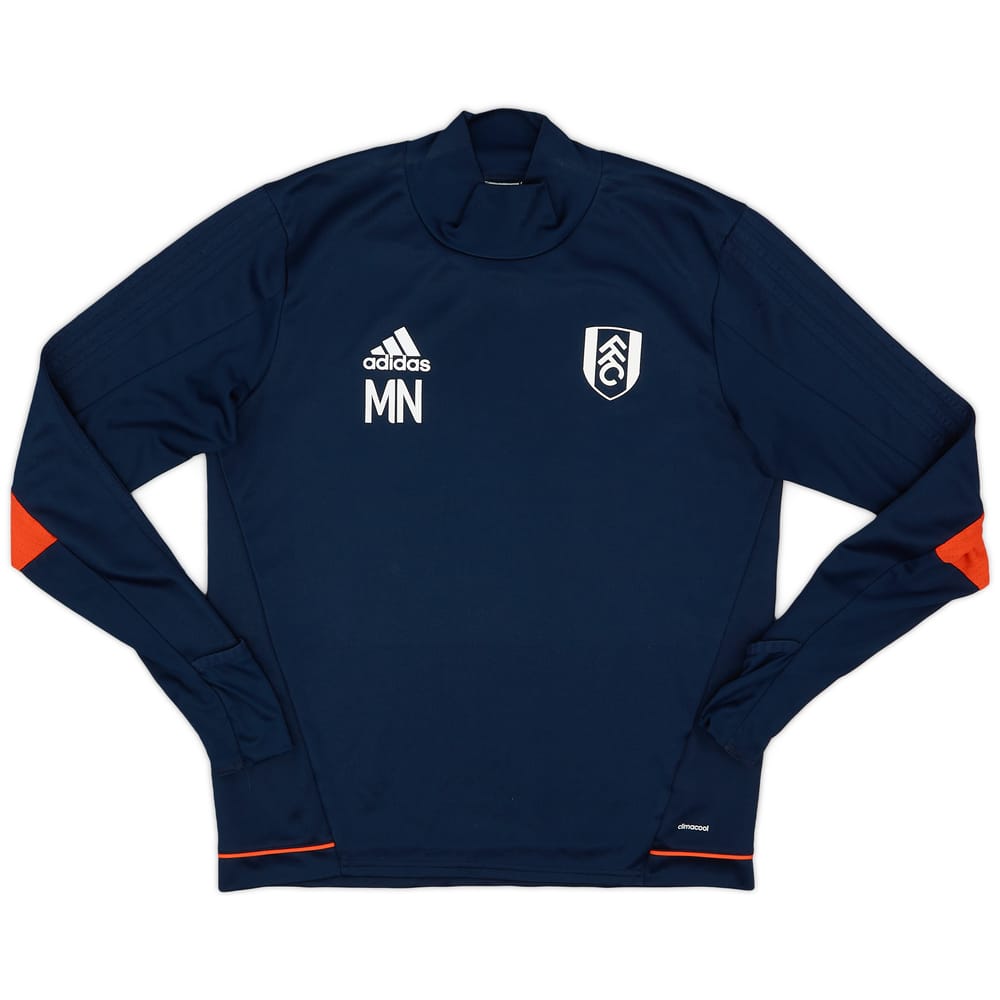 2017-18 Fulham Staff Issue adidas Training Top - 9/10 - (M)