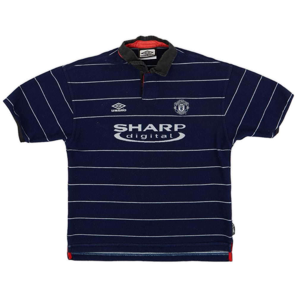 1999-00 Manchester United Away Shirt - 8/10 - (L.Boys)