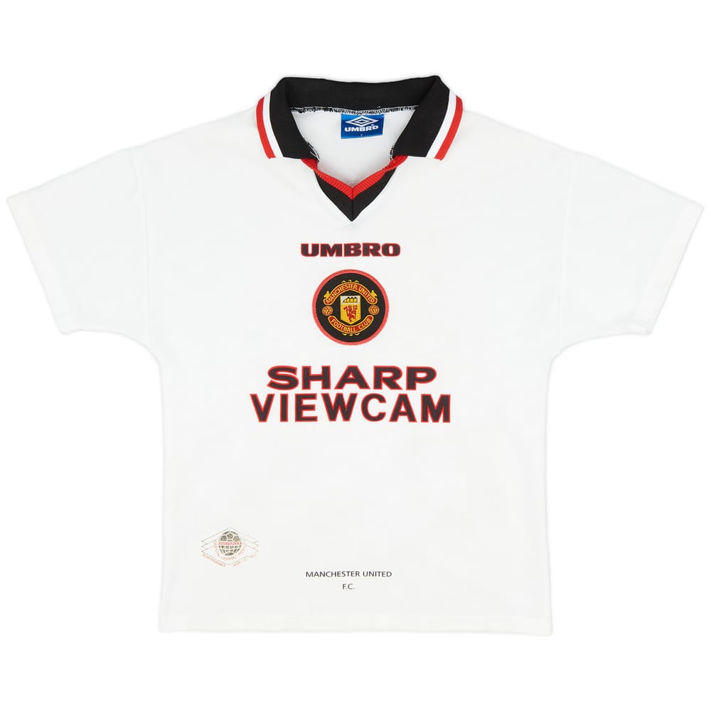 1996-97 Manchester United Away Shirt - 8/10 - (Y)