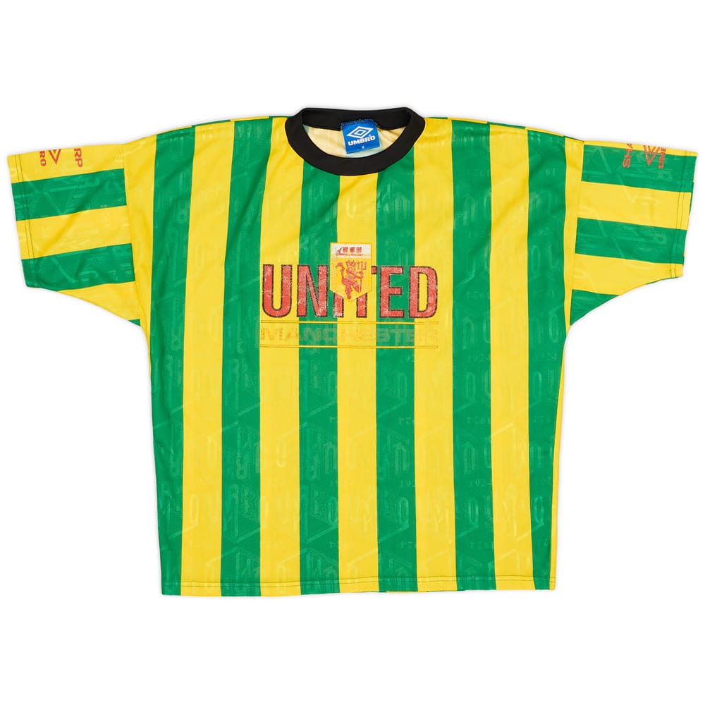 1994-96 Manchester United Umbro Leisure Shirt - 5/10 - (M)