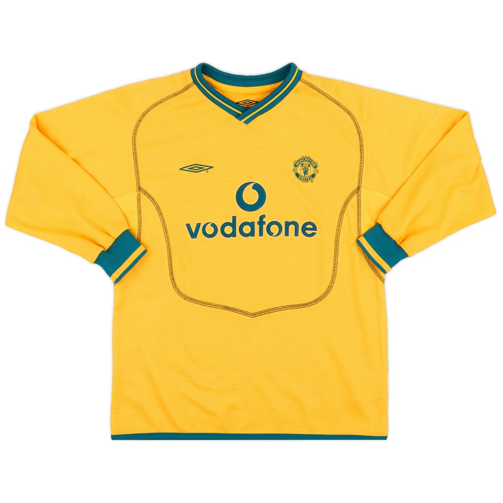 2000-02 Manchester United GK Shirt - 9/10 - (L.Boys)
