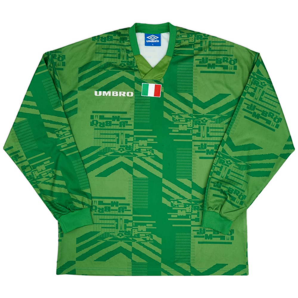 1990s Umbro Template L/S Shirt #6 - 8/10 - (XL)