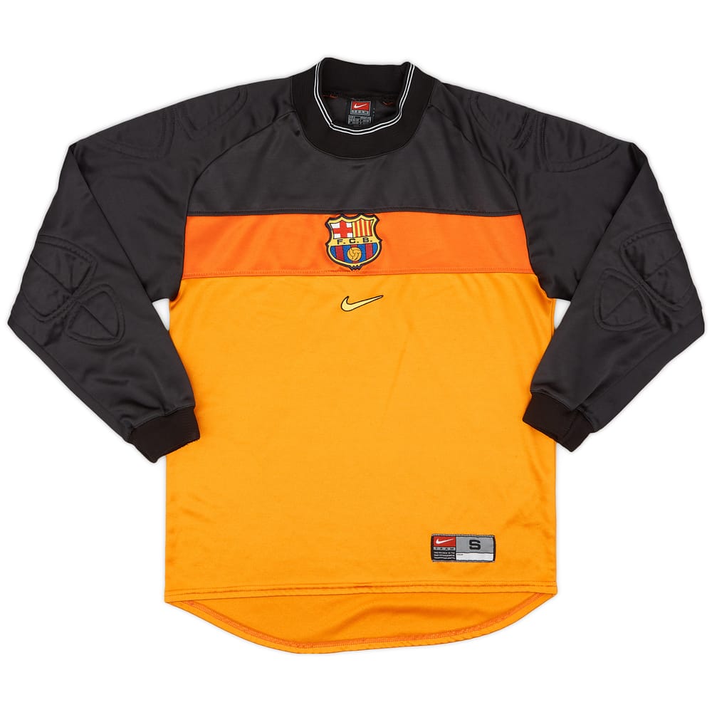 1999-00 Barcelona GK Shirt - 9/10 - (S)