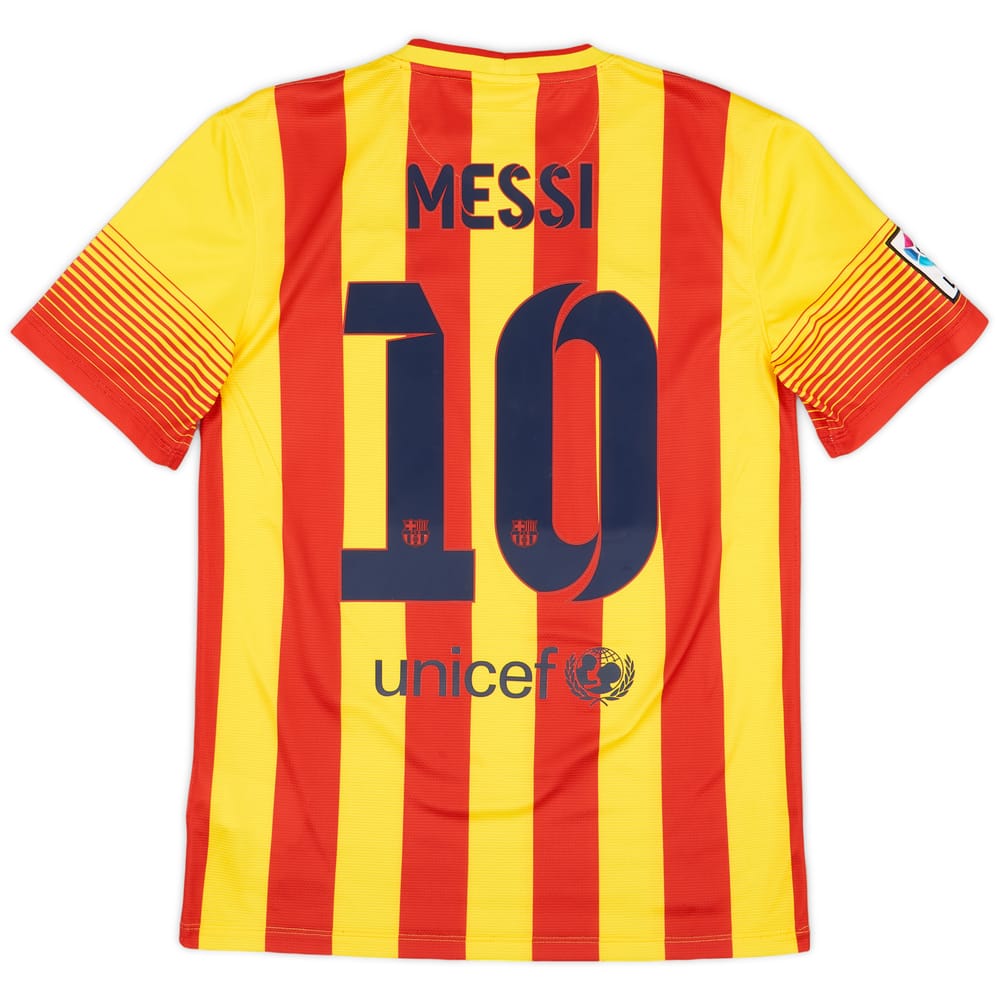 2013-15 Barcelona Away Shirt Messi #10 - 9/10 - (S)