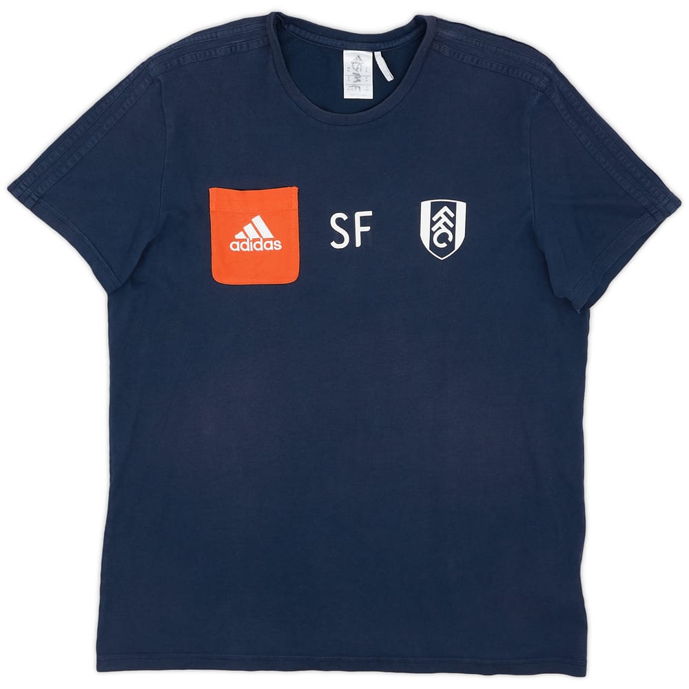 2016-17 Fulham Staff Issue adidas Leisure Tee - 8/10 - (XL)