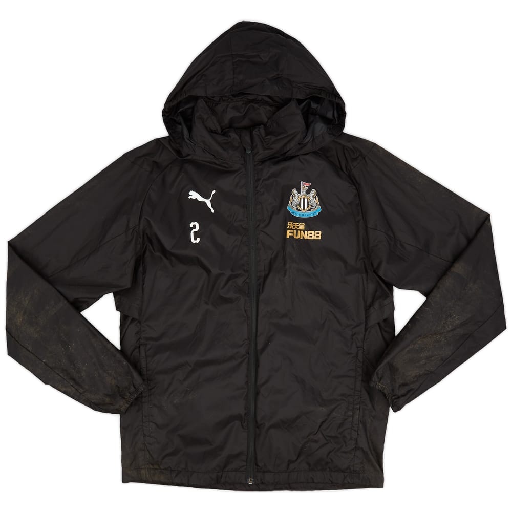 2017-18 Newcastle Player Issue Hooded Rain Jacket #2 - 5/10 - (M)