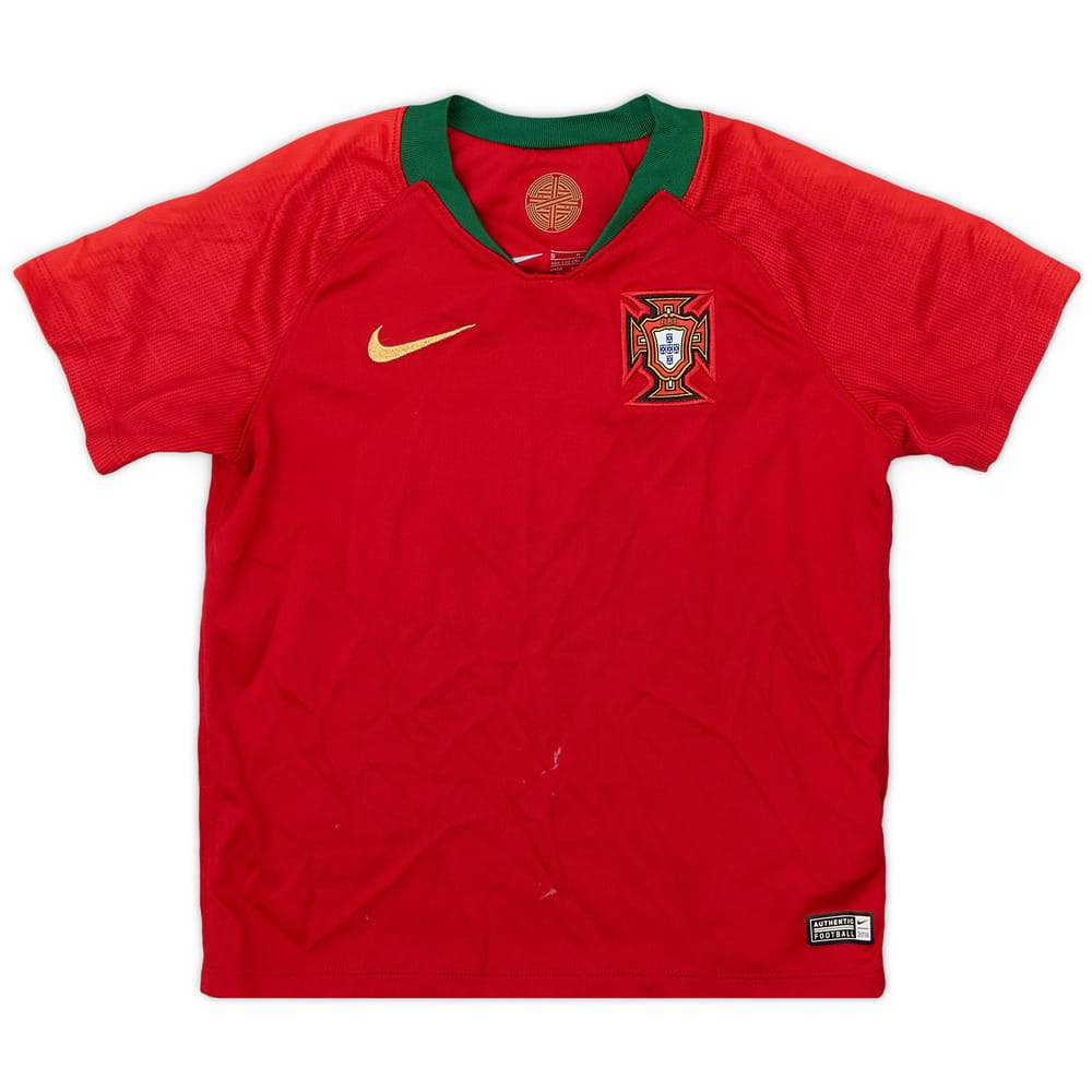 2018-19 Portugal Home Shirt - 8/10 - (4-5Y)