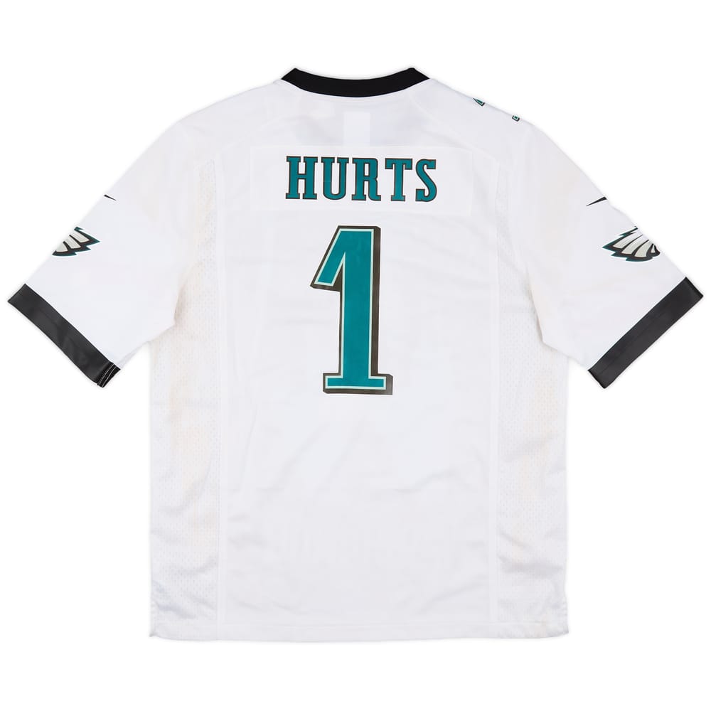 2020-24 Philadelphia Eagles Hurts #1 Nike Game Away Jersey (L)