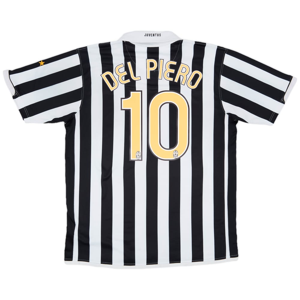 2006-07 Juventus Home Shirt Del Piero #10 - 7/10 - (XL)