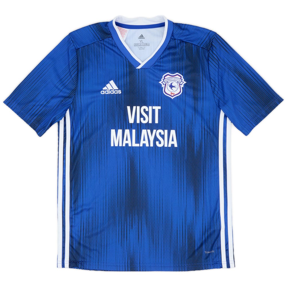 2019-20 Cardiff City Home Shirt - 10/10 - (L.Boys)