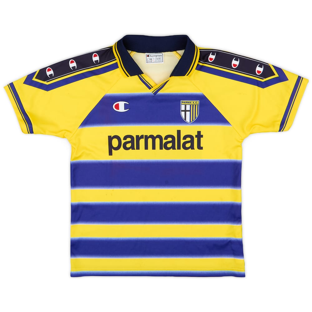 1999-00 Parma Home Shirt - 7/10 - (7-8 Years)