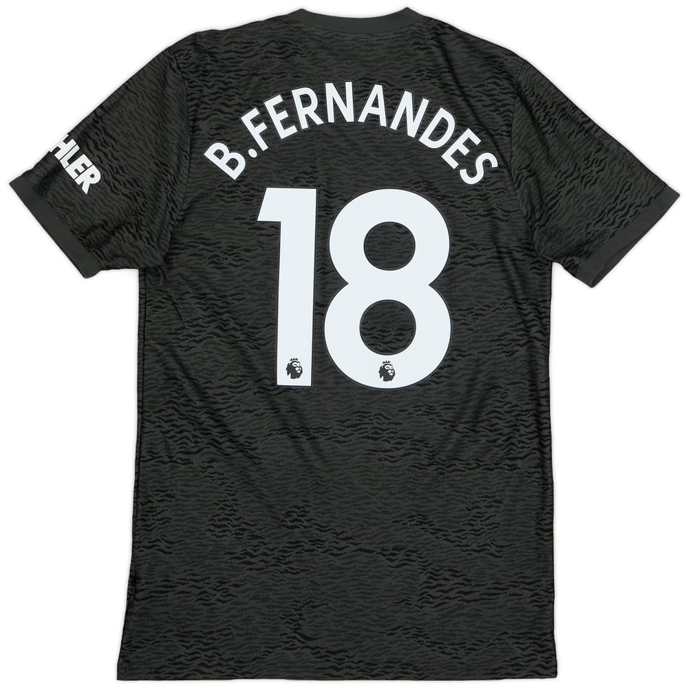 2020-21 Manchester United Away Shirt B.Fernandes #18 - 9/10 - (M)