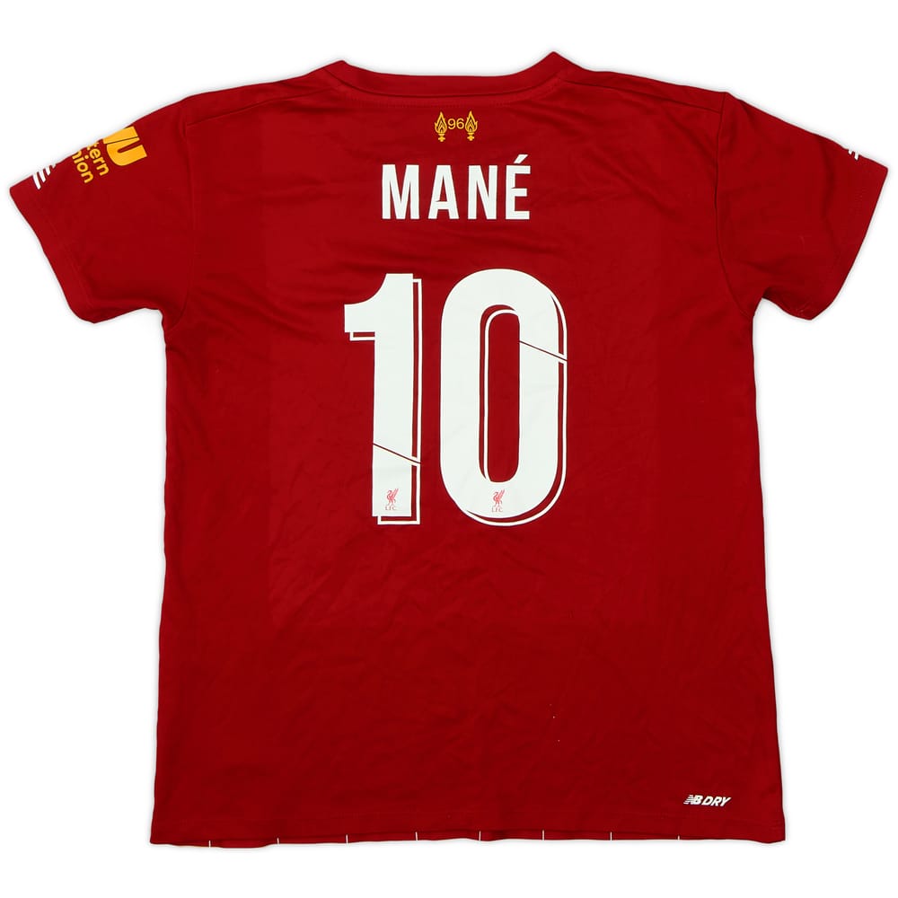 2019-20 Liverpool Home Shirt Mane #10 - 8/10 - (S.Boys)