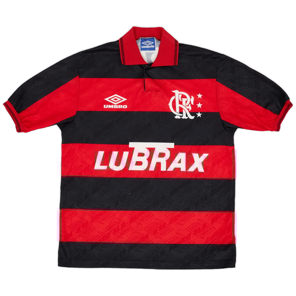 1992-93 Flamengo Home Shirt - 9/10 - (L)