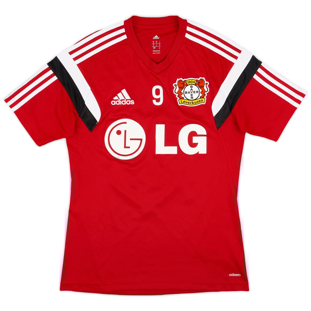 2015-16 Bayer Leverkusen Player Issue Training Shirt #9 - 9/10 - (S)