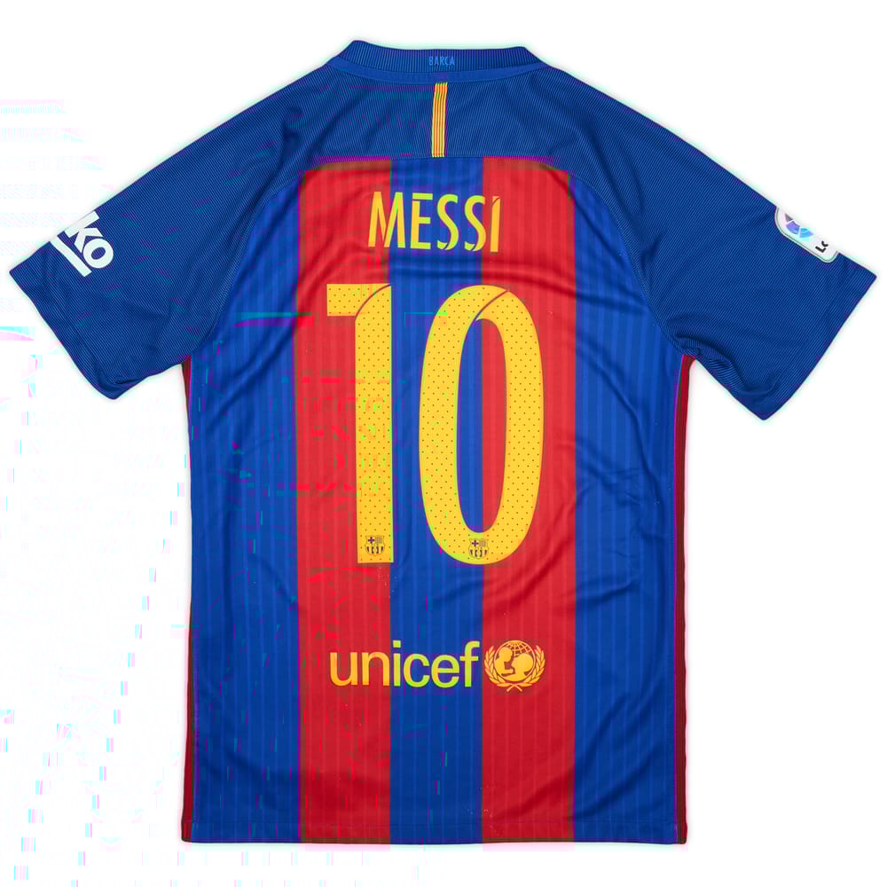 2016-17 Barcelona Home Shirt Messi #10 - 8/10 - (S)