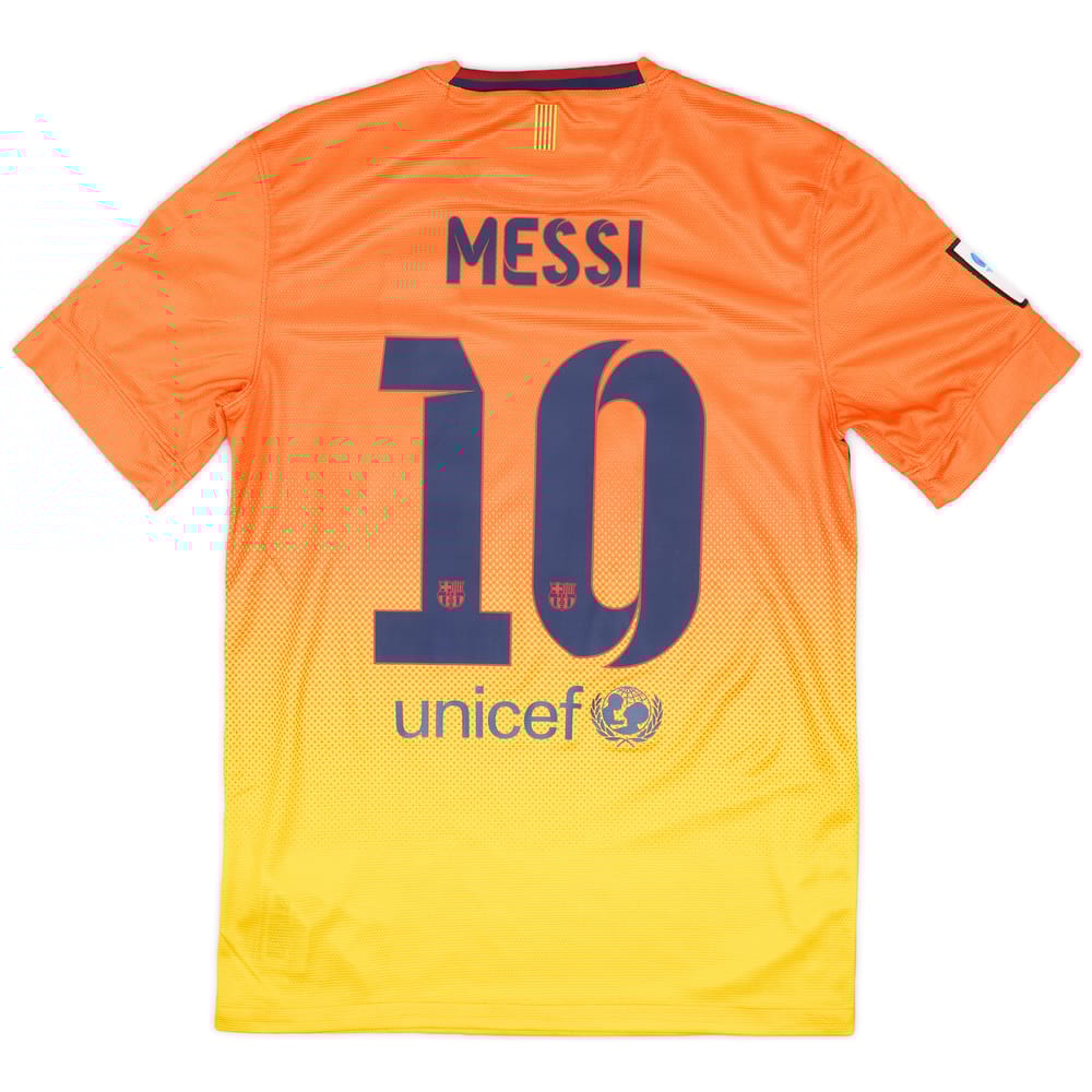 2012-13 Barcelona Away Shirt Messi #10 (S)