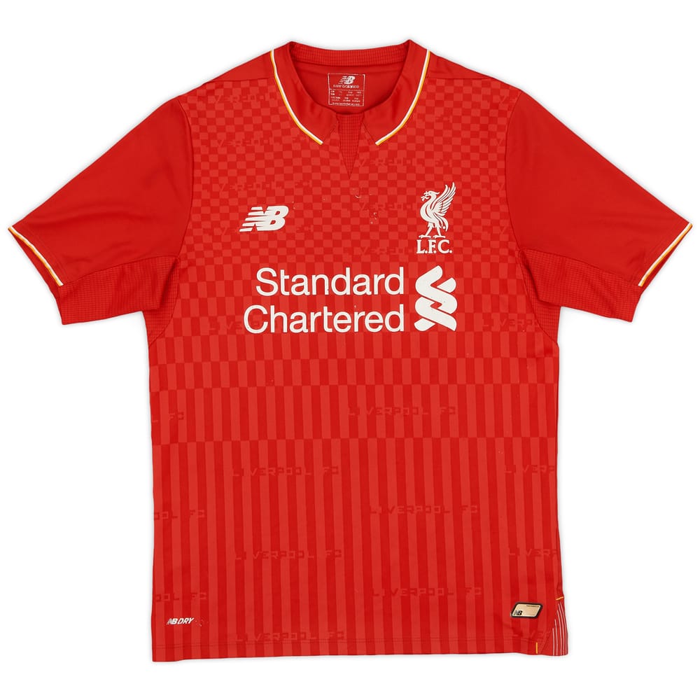 2015-16 Liverpool Home Shirt - 5/10 - (XL.Boys)