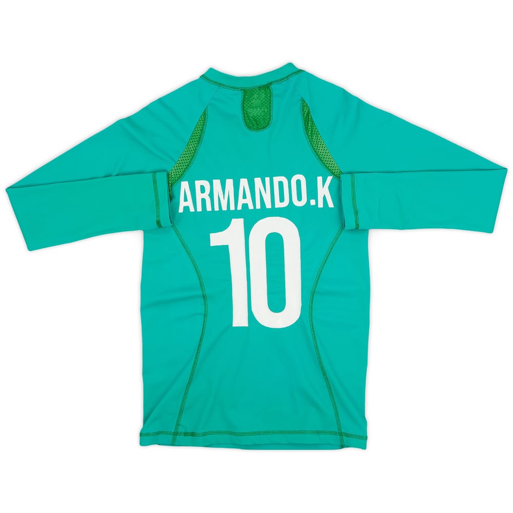 2000s Deportivo Cali Home L/S Shirt Armando.K #10 - 7/10 - (M)