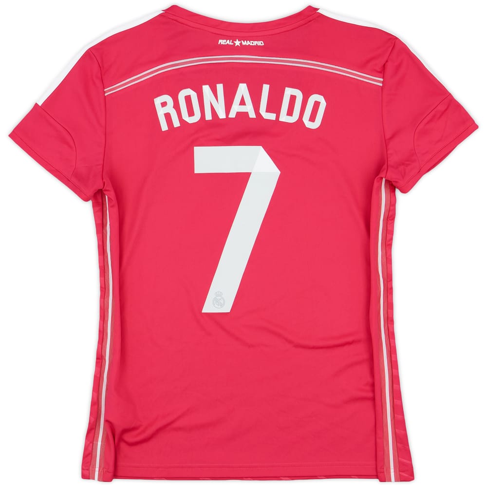 2014-15 Real Madrid Away Shirt Ronaldo #7 - 10/10 - (Women's XL)